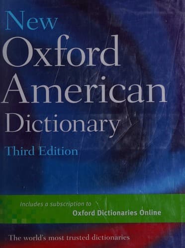 Cover image for New Oxford American dictionary