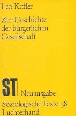 Cover image for Zur Geschichte der bürgerlichen Gesellschaft
