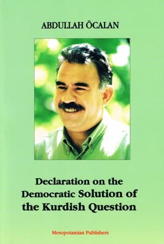 Cover image for Declaration on the democratic solution of the Kurdish question