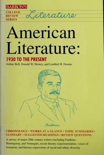 Cover image for American literature