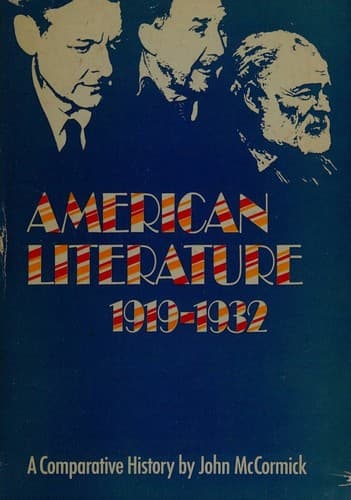 Cover image for American literature, 1919-1932