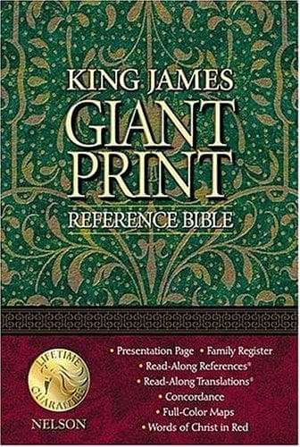 Cover image for King James Giant Print Reference Bible