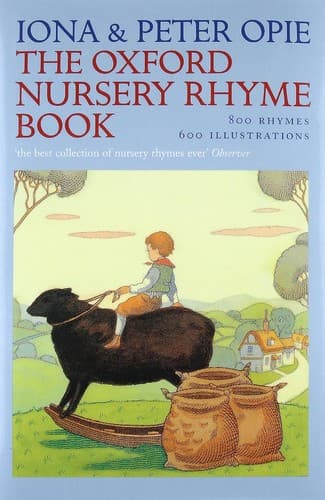 Cover image for The Oxford Nursery Rhyme Book