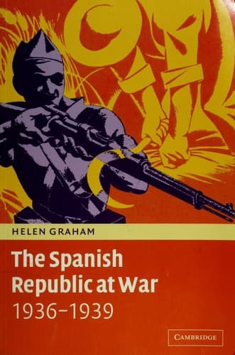 Cover image for The Spanish Republic at War, 1936-1939