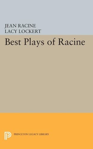 Cover image for Best Plays of Racine