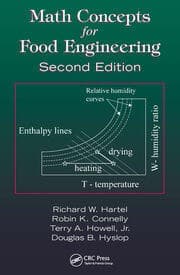 Cover image for Math concepts for food engineering