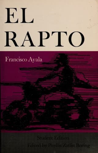 Cover image for El rapto.