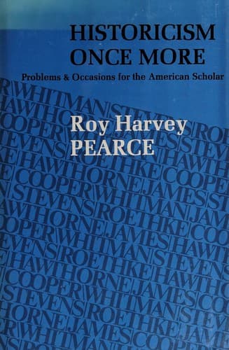 Cover image for Toward a new historicism.