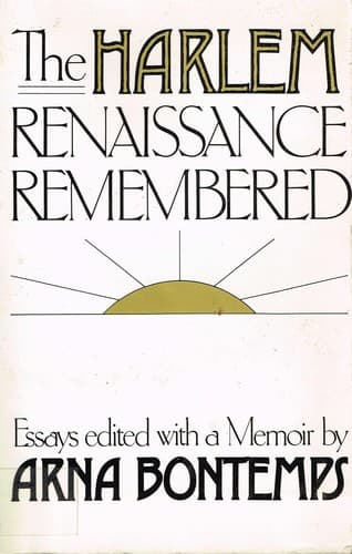Cover image for The Harlem renaissance remembered