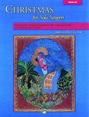 Cover image for Christmas for Solo Singers for Medium Low Voice