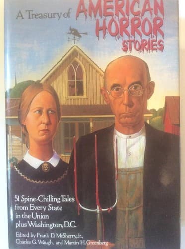 Cover image for Treasury of American horror stories