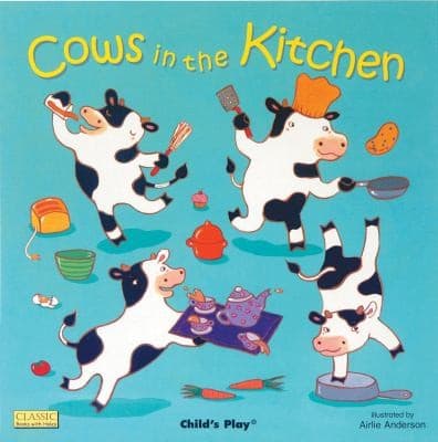 Cover image for Cows in the Kitchen (Classic Books With Holes)