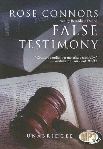 Cover image for False Testimony (Marty Nickerson Novels)