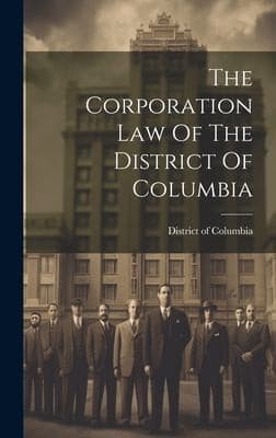 Corporation Law of the District of Columbia