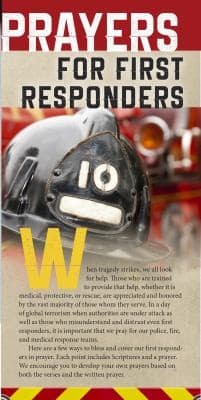 Prayers for First Responders