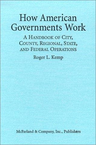 Cover image for How American Governments Work