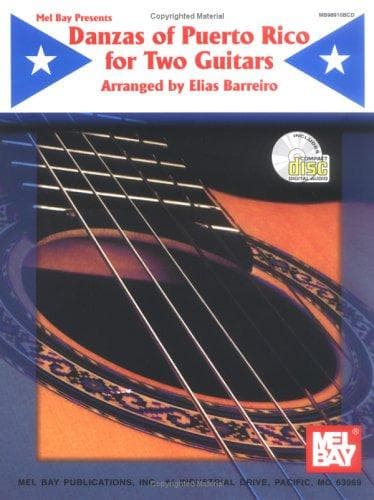 Mel Bay Danzas of Puerto Rico for Two Guitars