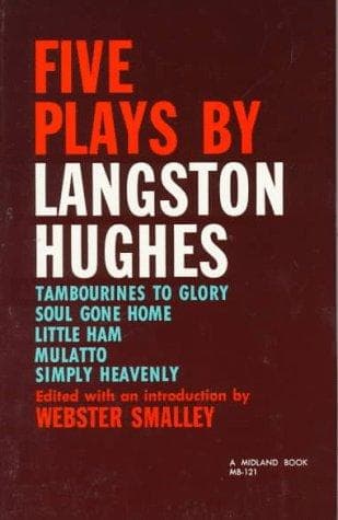 Cover image for Five Plays by Langston Hughes (Midland Books, No 121)