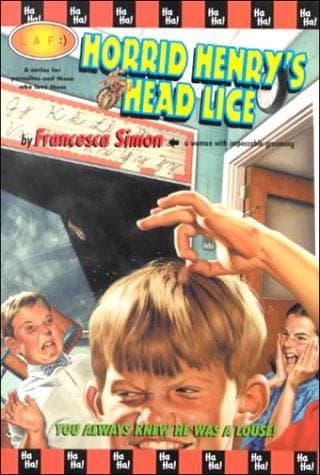 Cover image for Horrid Henry's head lice