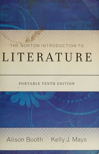 Cover image for The Norton Introduction to Literature