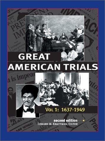 Cover image for Great American Trials