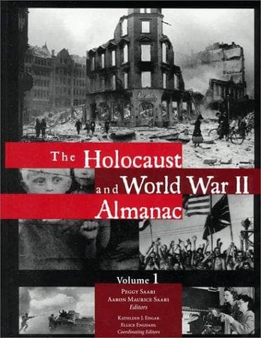 Cover image for The Holocaust and World War II Almanac