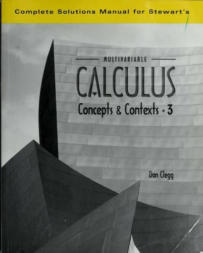 Cover image for Complete solutions manual for Stewart's Multivariable calculus