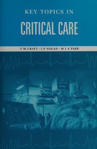 Cover image for Key topics in critical care
