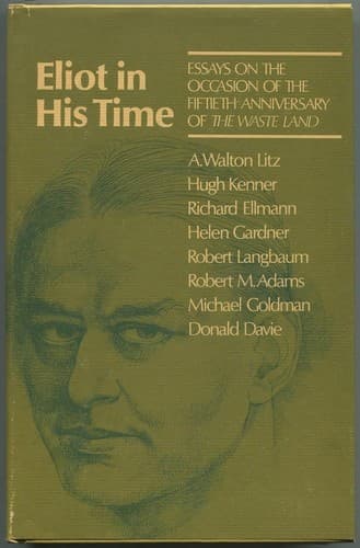 Cover image for Eliot in his time