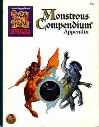 Cover image for Monstrous Compendium Appendix