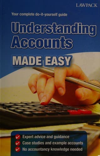 Cover image for Understanding accounts made easy