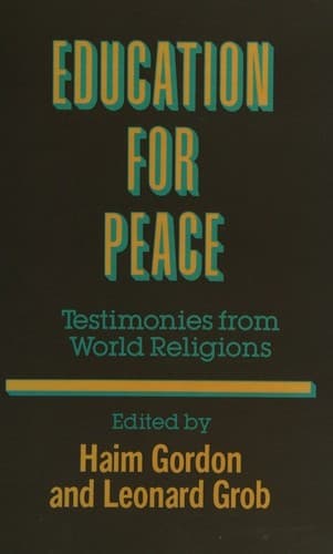 Cover image for Education for peace