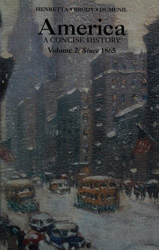Cover image for America: A Concise History