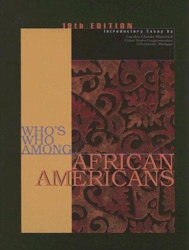 Cover image for Who's Who Among African Americans