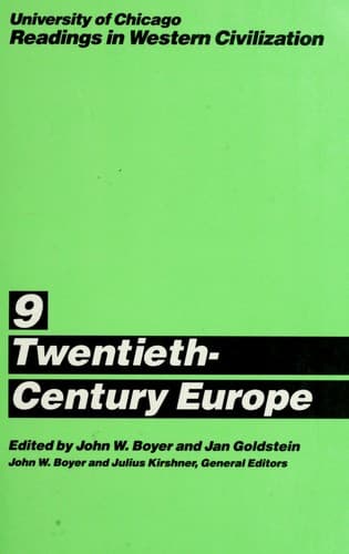 Cover image for Twentieth-Century Europe