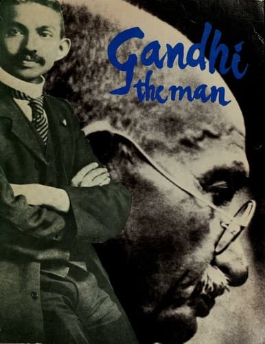 Cover image for Gandhi, the man