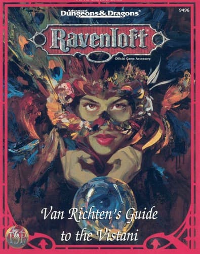 Cover image for Van Richten's Guide to the Vistani
