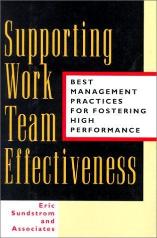 Cover image for Supporting Work Team Effectiveness