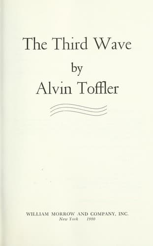 Cover image for The third wave