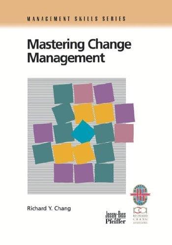 Cover image for Mastering change management