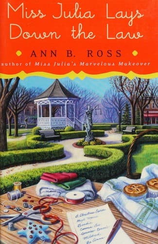 Cover image for Miss Julia lays down the law