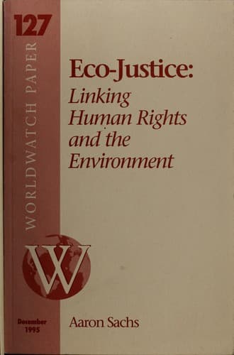 Cover image for Eco-justice