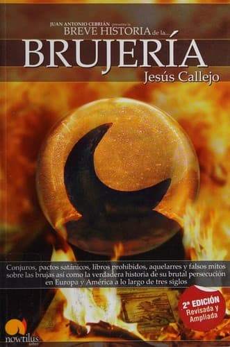 Cover image for Breve historia de la brujería