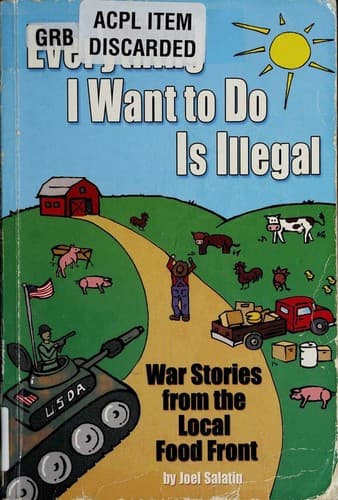 Cover image for Everything I want to do is illegal
