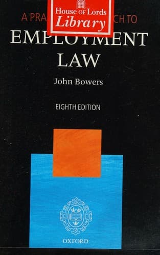 Cover image for A practical approach to employment law
