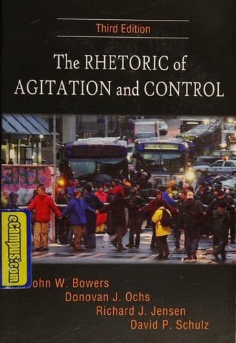 Cover image for The rhetoric of agitation and control