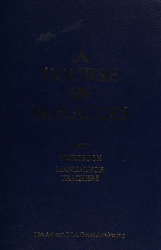 Cover image for A Course in Miracles