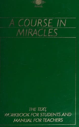 Cover image for A Course in miracles