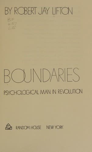Cover image for Boundaries