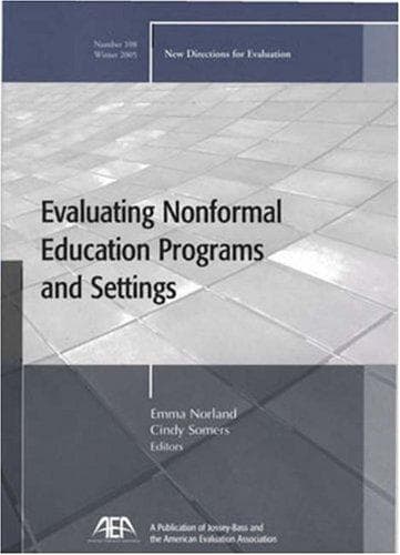 Cover image for Evaluating Nonformal Education Programs and Settings